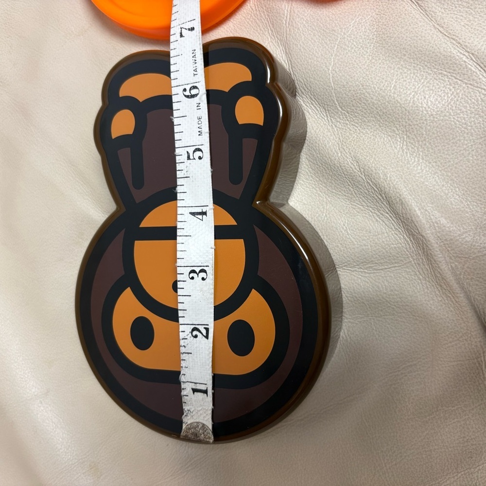 BAPE BABY MILO Plastic Lunch Bento Box Brown Bathing Ape Japan 2008 - Picture 5 of 12